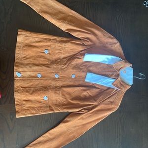 Womens Liz Claiborne leather coat. $250 NWT going cheap!!